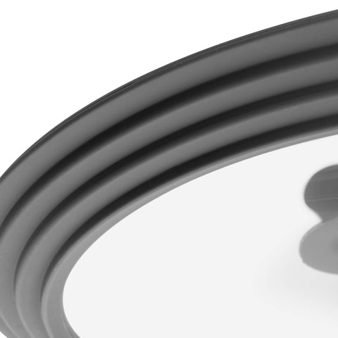 LSR LORESO grey lids are dishwasher-safe and travel-friendly for busy kitchens.