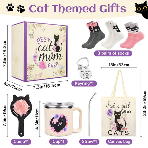 LSYDCARM black cat tote bag ideal for errands and gifting