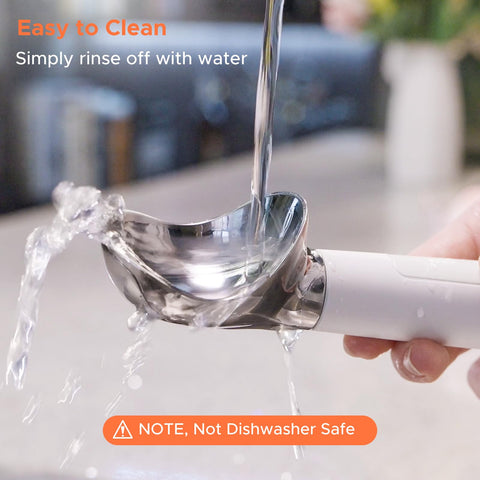 Auto shutoff after 40 seconds for efficiency and safety