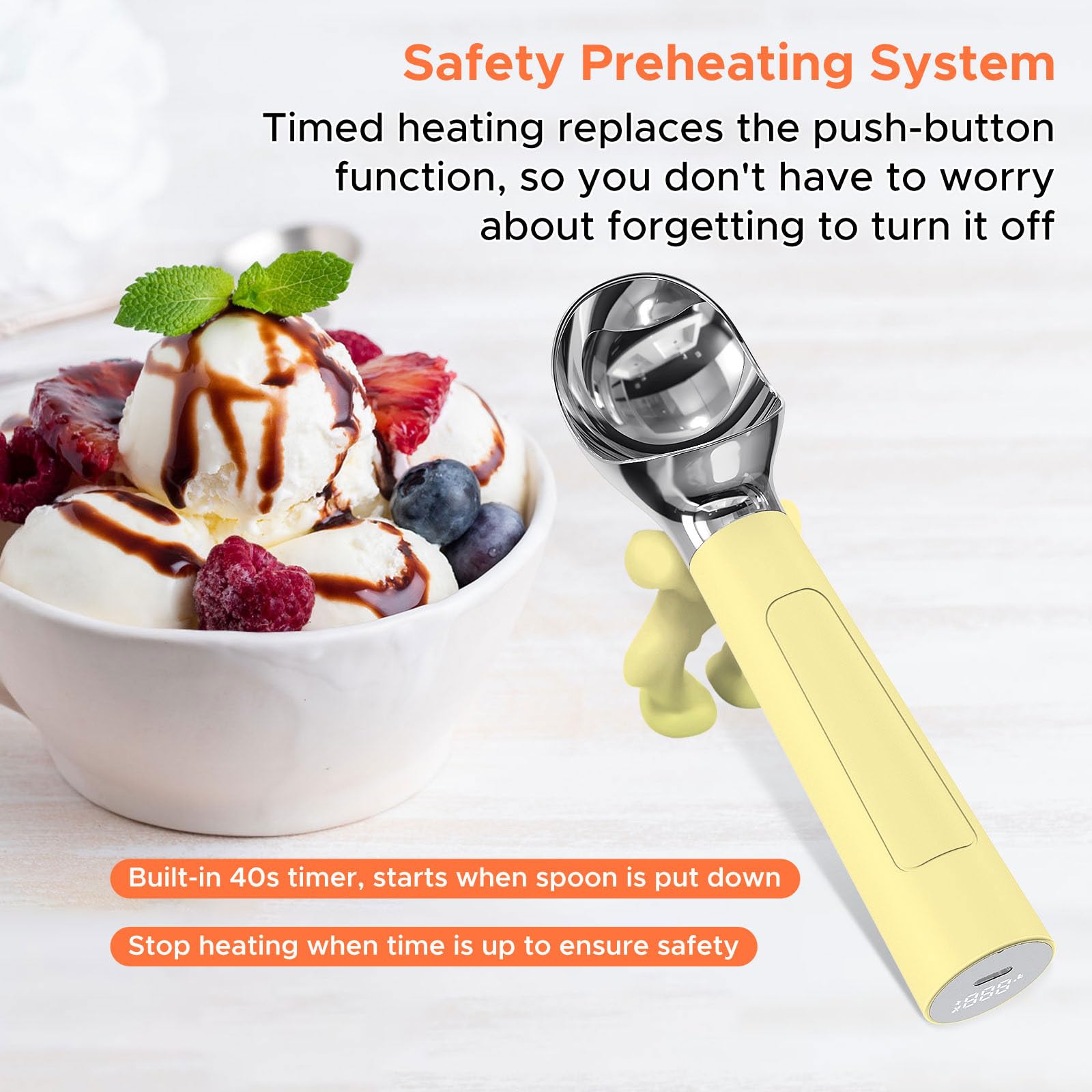 LT LAUDTEC food-grade materials ensure safe, hygienic scooping