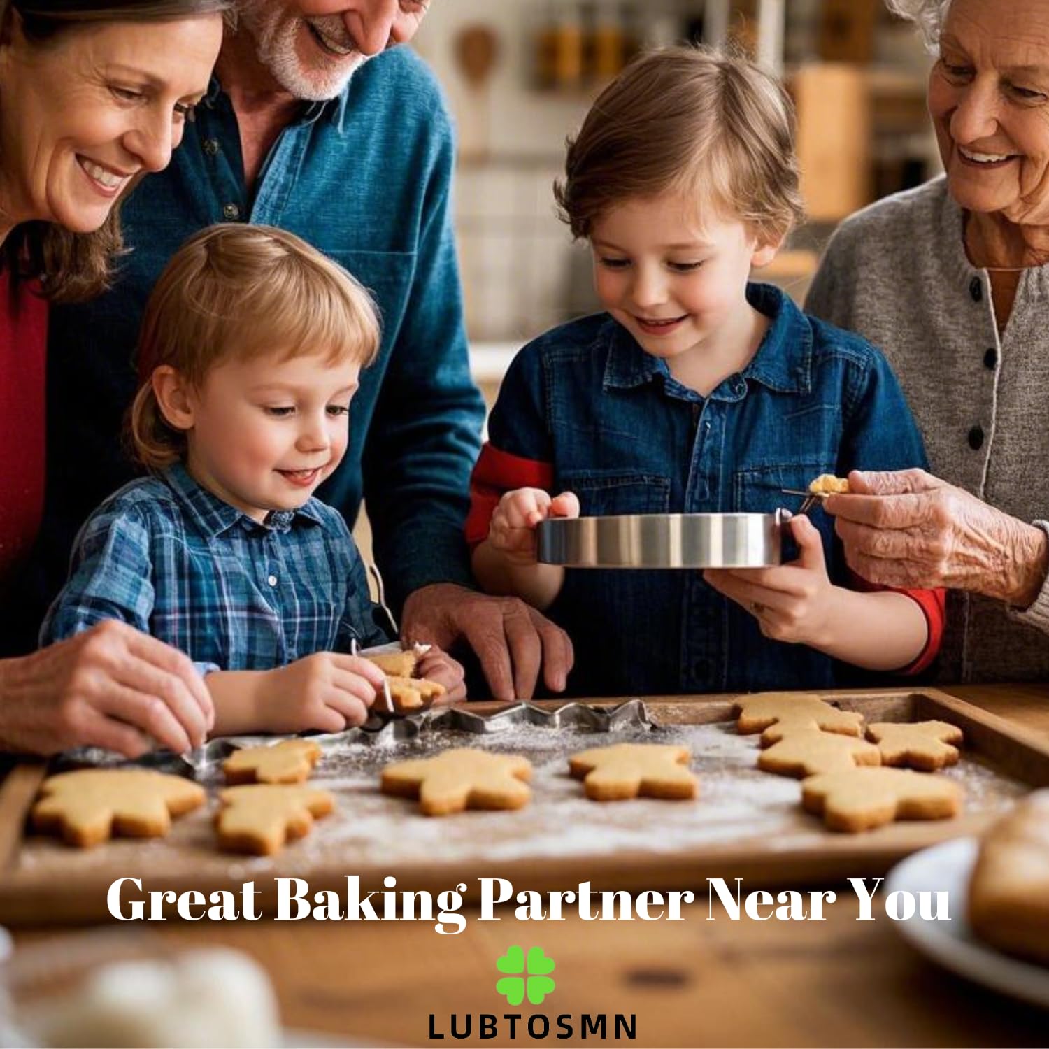 LUBTOSMN deer cookie cutter creates gentle forest cookies for gatherings