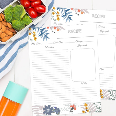 LuBudingJoy Blossom full-page cards offer ample writing space.