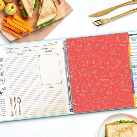LuBudingJoy dividers help categorize by family or course.