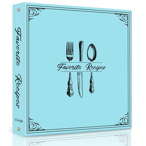 LuBudingJoy recipe binder with durable waterproof cover for lasting use.
