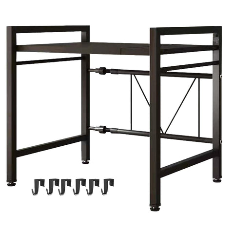 LUCKY KVW microwave rack extendable shelf for flexible storage and easy access.