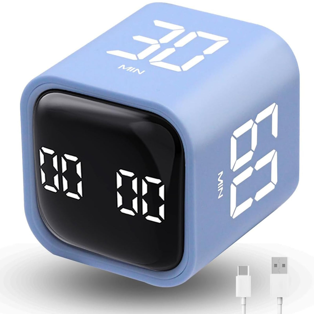 LUCKY TIME productivity timer flip enables easy focus sessions.