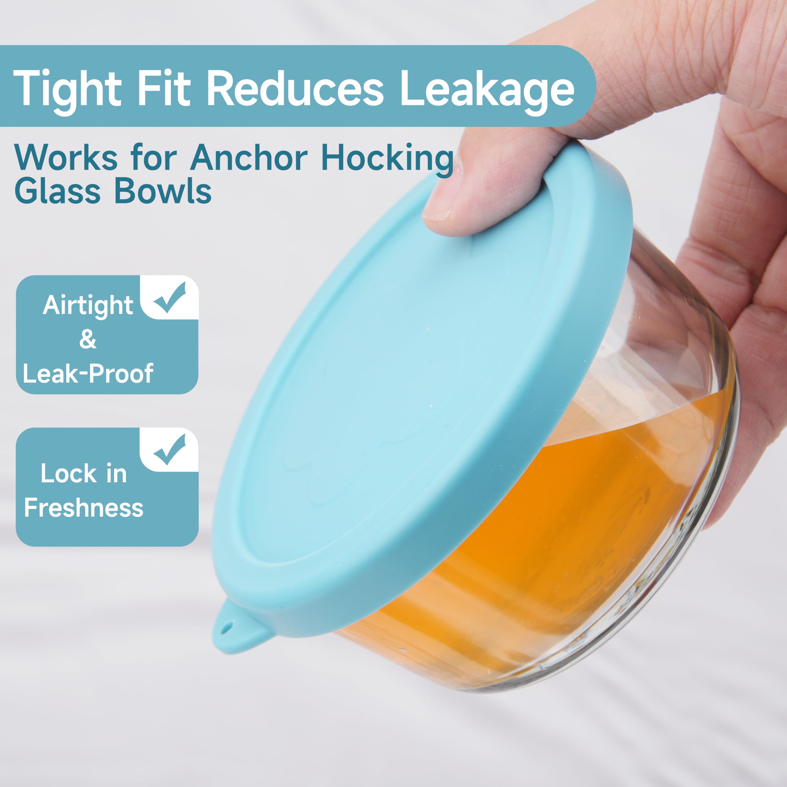 LUVCOSY dishwasher-safe silicone lid is easy to clean after meals.