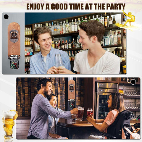 LUCYLANKER gift for beer lovers enhances home bartending.