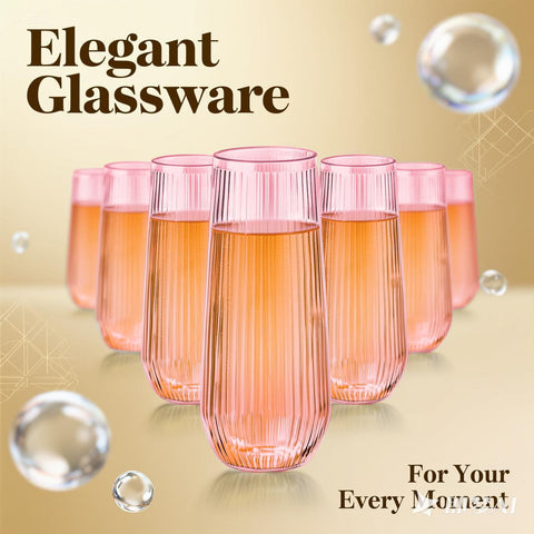 Lueumxc recyclable disposable flutes for eco-friendly weddings