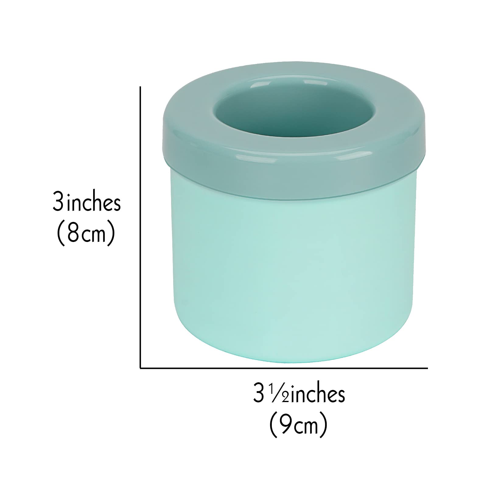 LUEXBOX silicone ice tray blue with flexible release