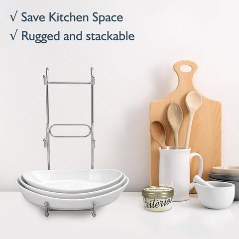 LUFILUFI 3-tier design saves counter space and showcases snacks