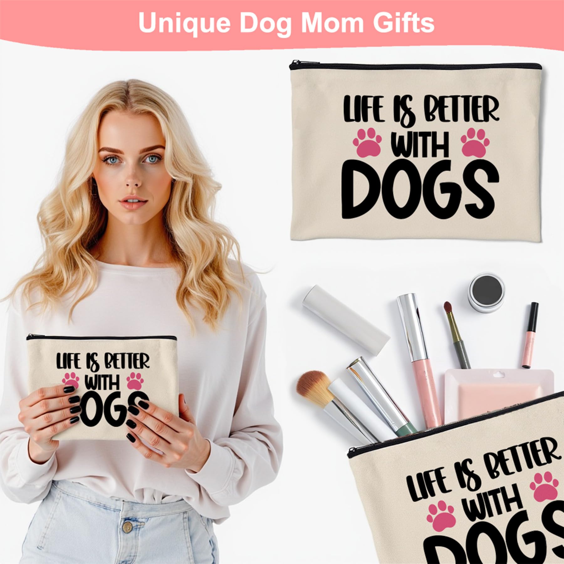 LUICONMO greeting card from Dog; a warm message for dog moms.