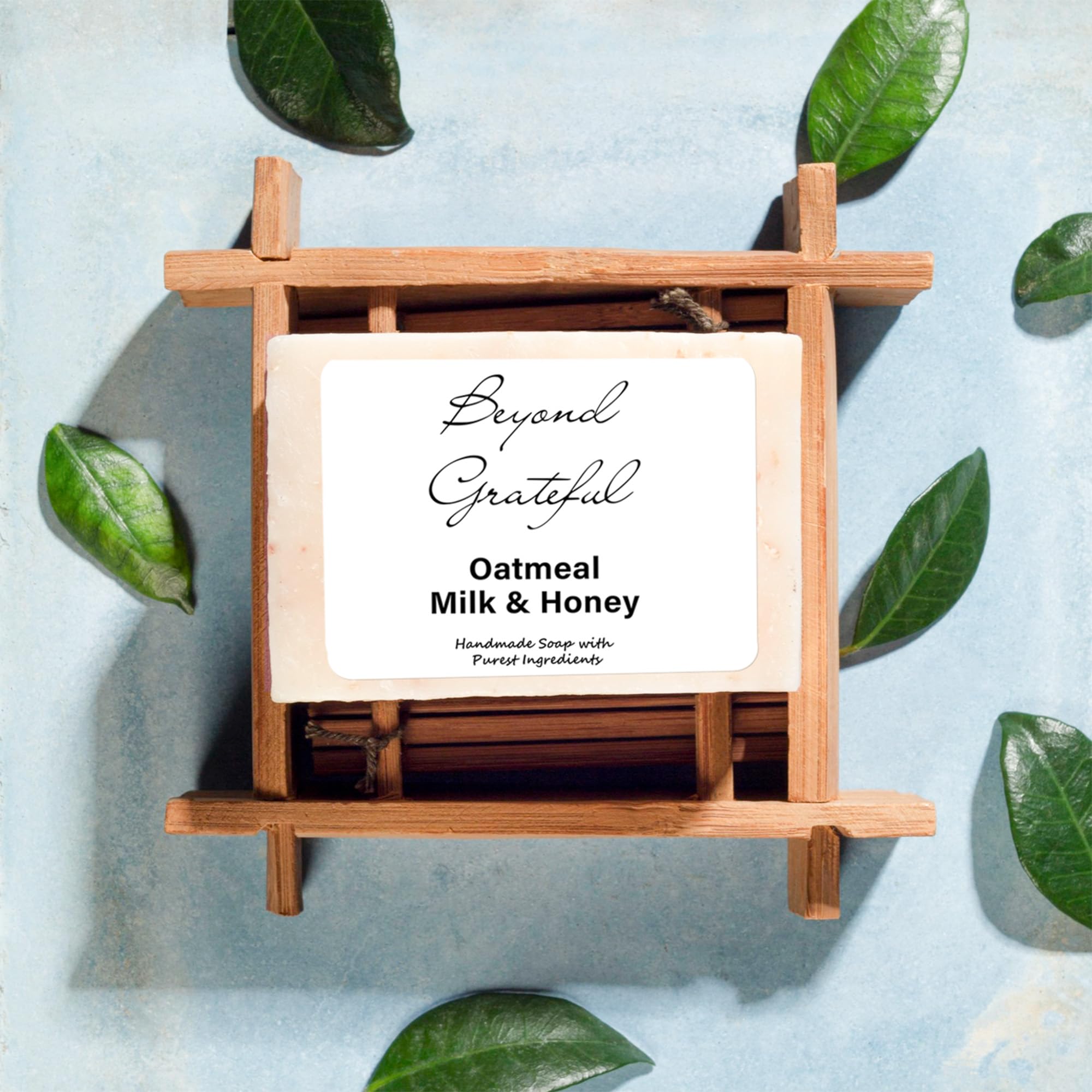 LUICONMO handmade soap — gentle cleanse with a grateful touch.