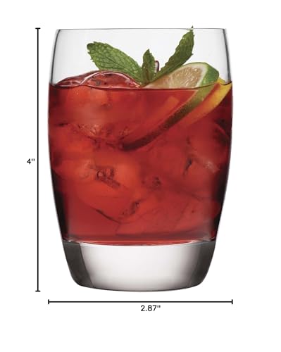 Elegant tableware: Michelangelo 9 oz whisky glasses for a cohesive home bar