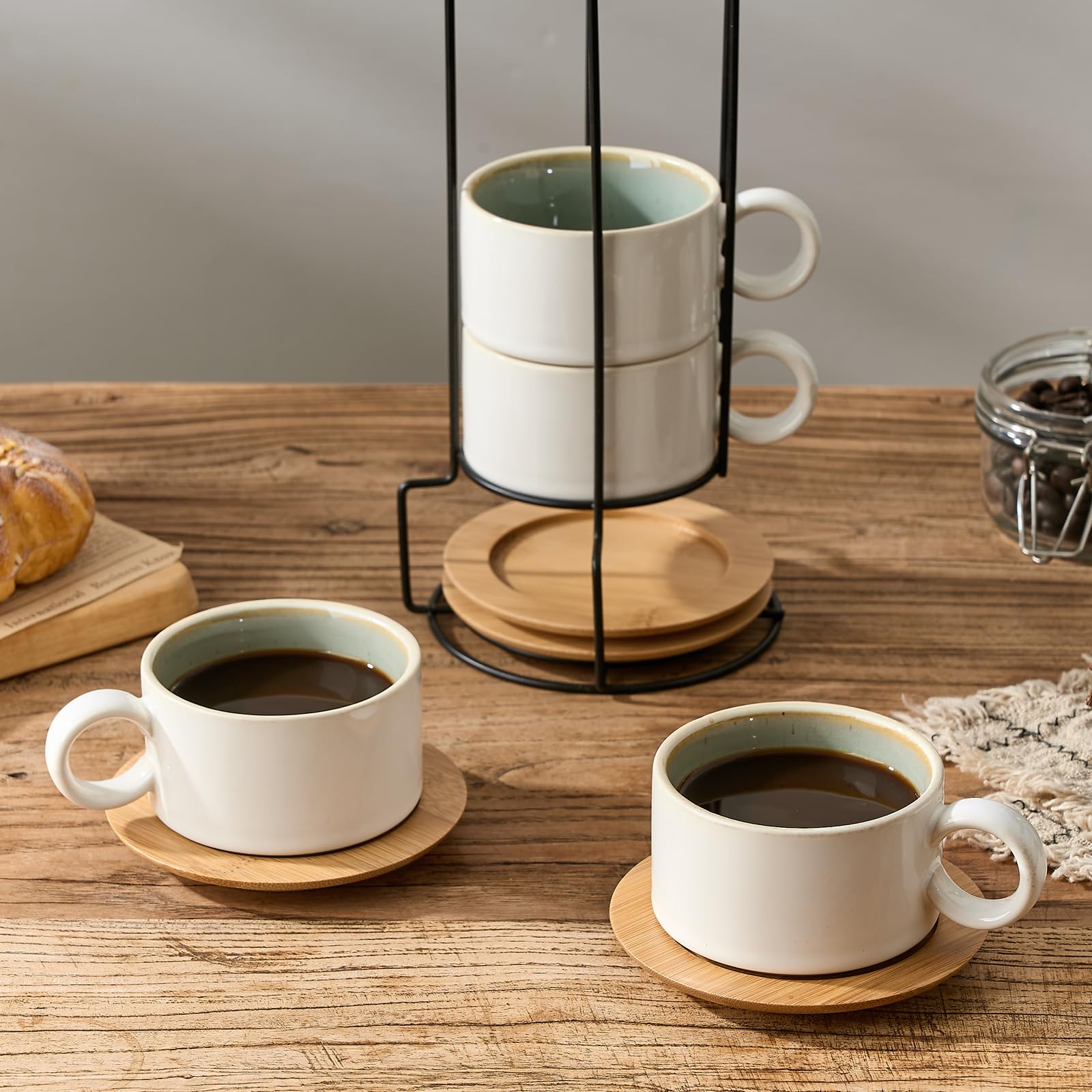 LUKA classic espresso pattern adds timeless style to your table.