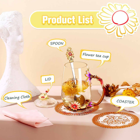 Luka Tech gift-set includes spoon, lid, anti-slip pad, and cleaning cloth.