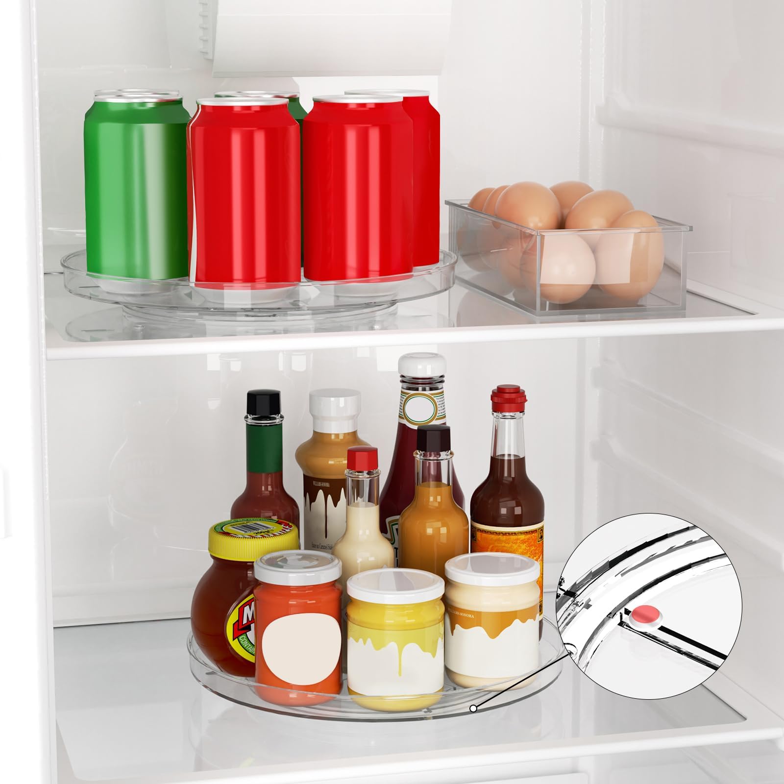 Lulltou bathroom vanity organizer keeps cosmetics tidy