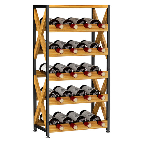 Lumamu space-saving modular design adapts to growing wine collections.