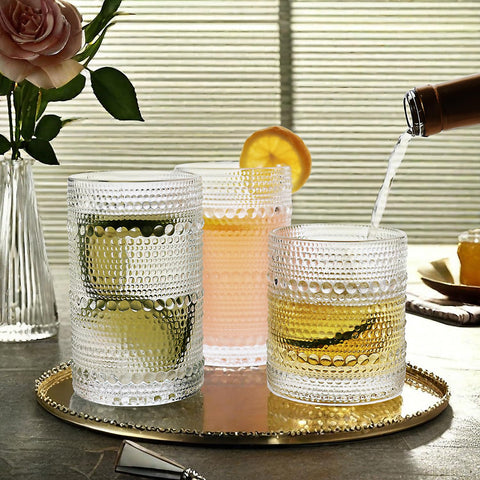 Lumkit thick lead-free glass emphasizes durability and lasting shine.
