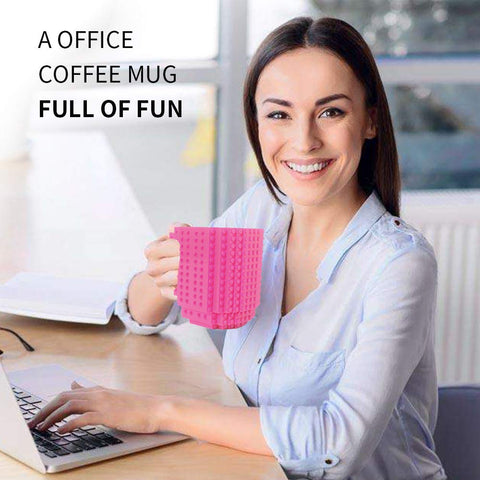 Lumsburry Build-on Brick Mug versatile decoration and practical use.