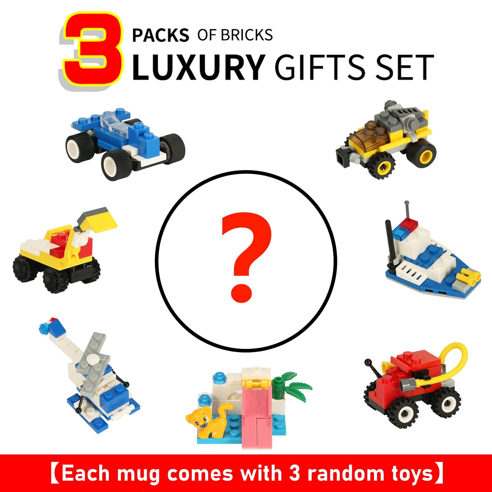 Lumsburry Build-on Brick Mug front design showing customizable block theme.