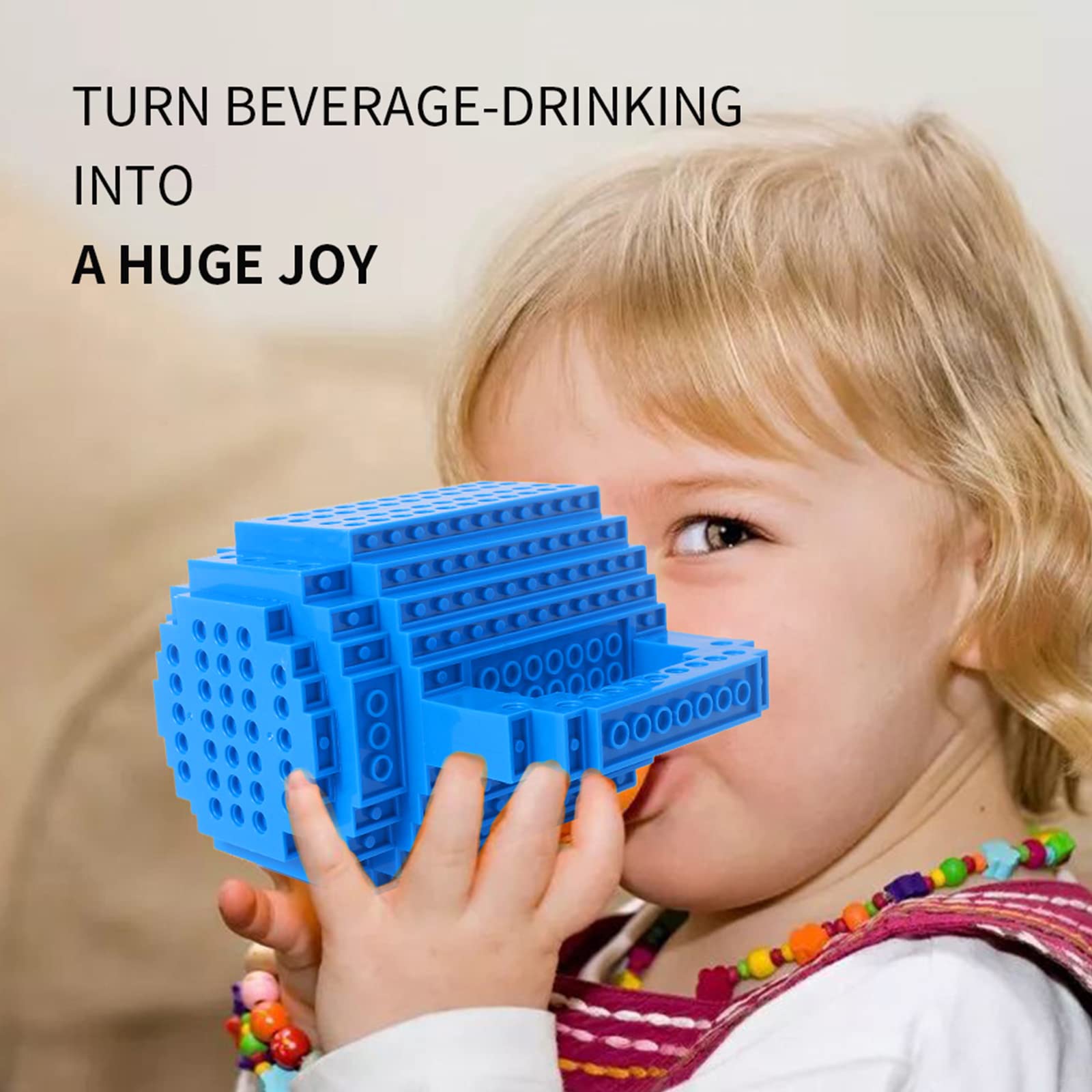 Lumsburry Build-on Brick mug versatile for juice, tea, or soda