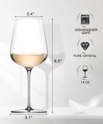 Luna Manta gift-box wine glasses ready for gifting on any occasion.