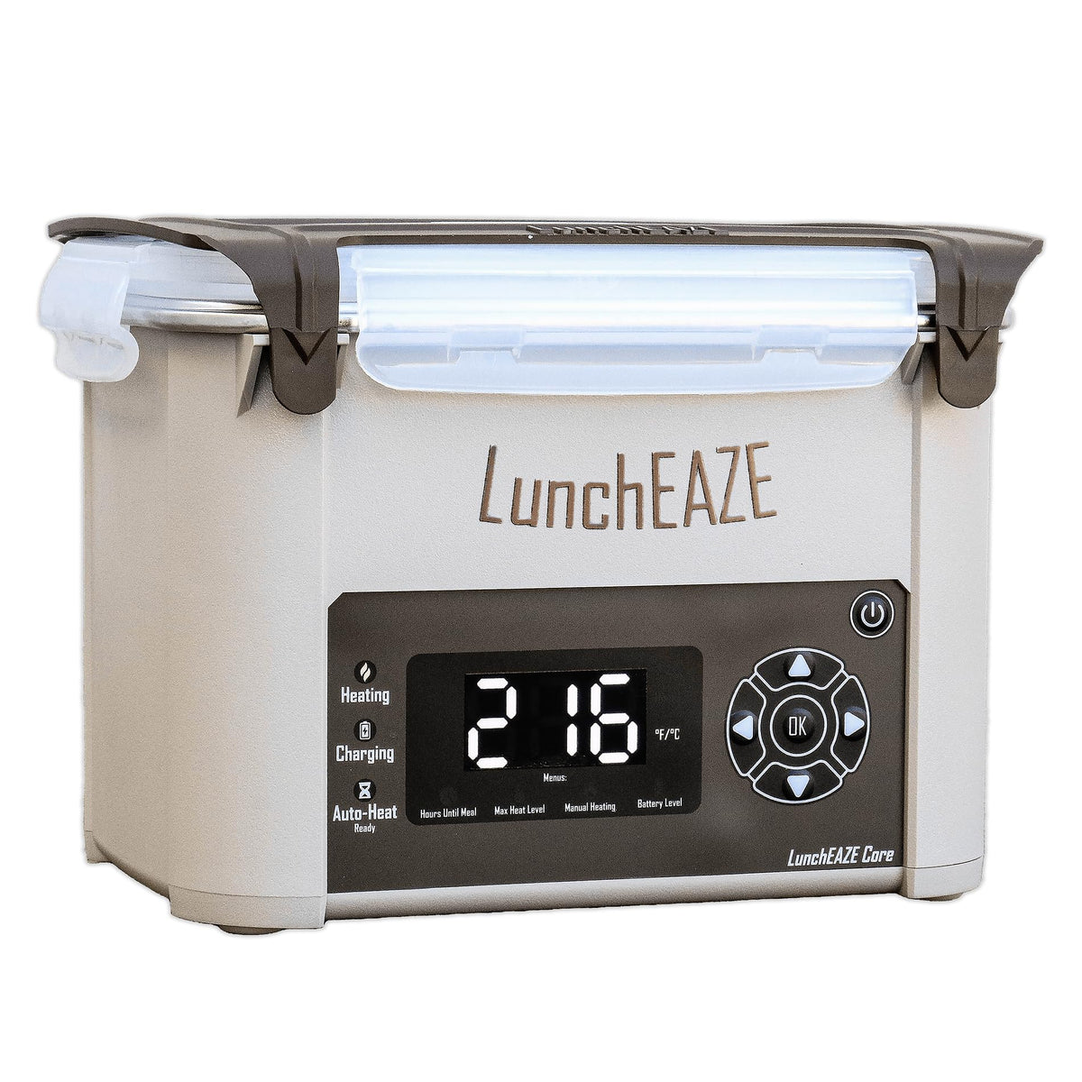LunchEAZE Core Gen 2 cordless heat action for hot meals on the go