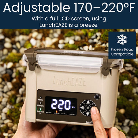 LunchEAZE Core Gen 2 stainless steel BPA-free build for safe reheating