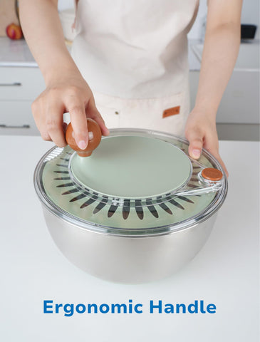 Lunememo instant stop button lets you halt rotation instantly.