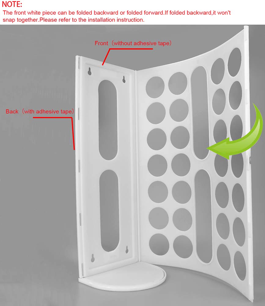 Lunies bag holder easy-install with screws for secure mounting.