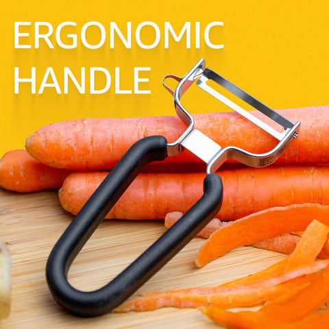 LURCH Germany Y-peeler stainless steel body designed for durable daily prep