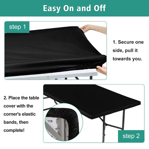 Easy wipe-clean surface for quick cleanup after spills.
