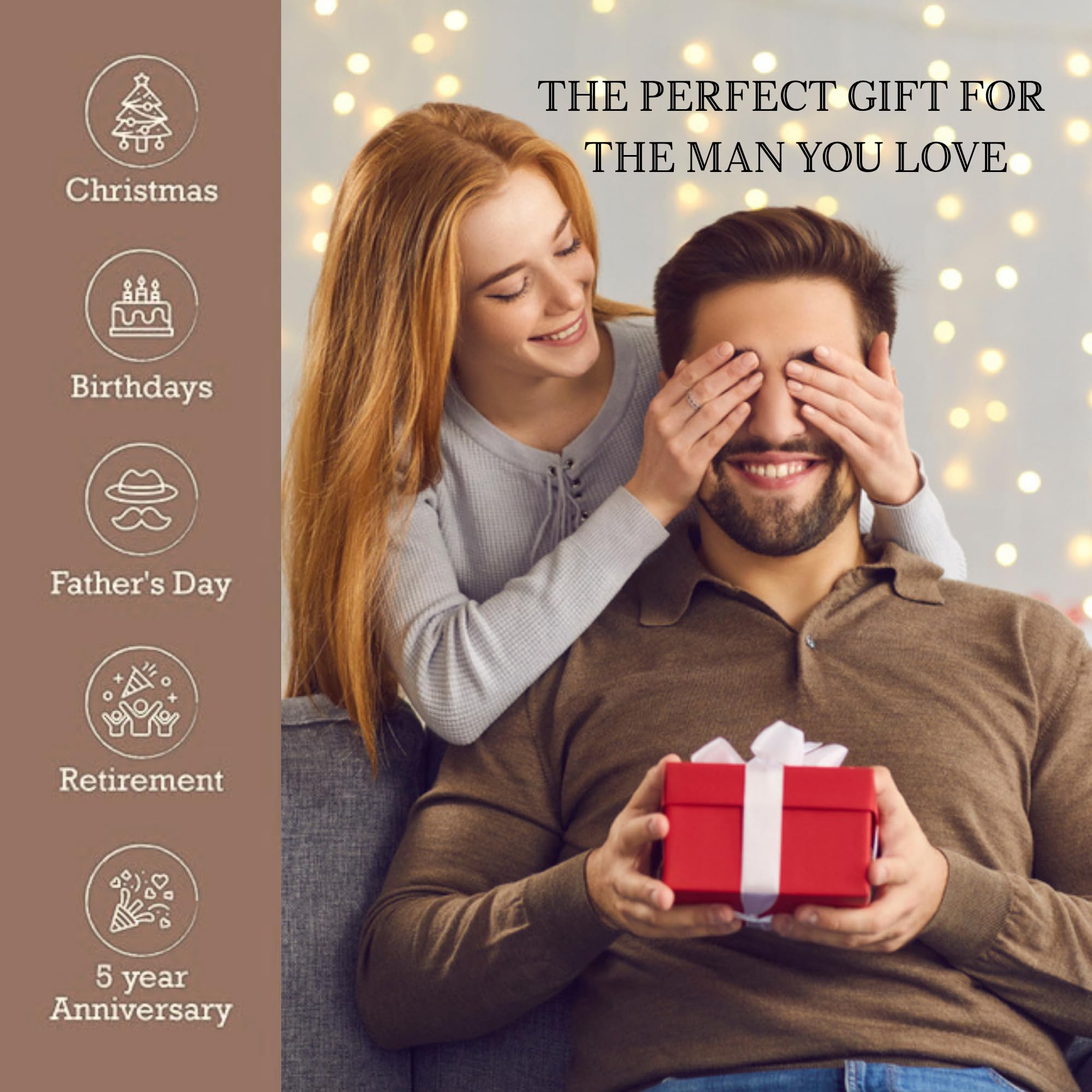 LUSHZLUMBERA gift set packaging ideal for Father’s Day or birthdays