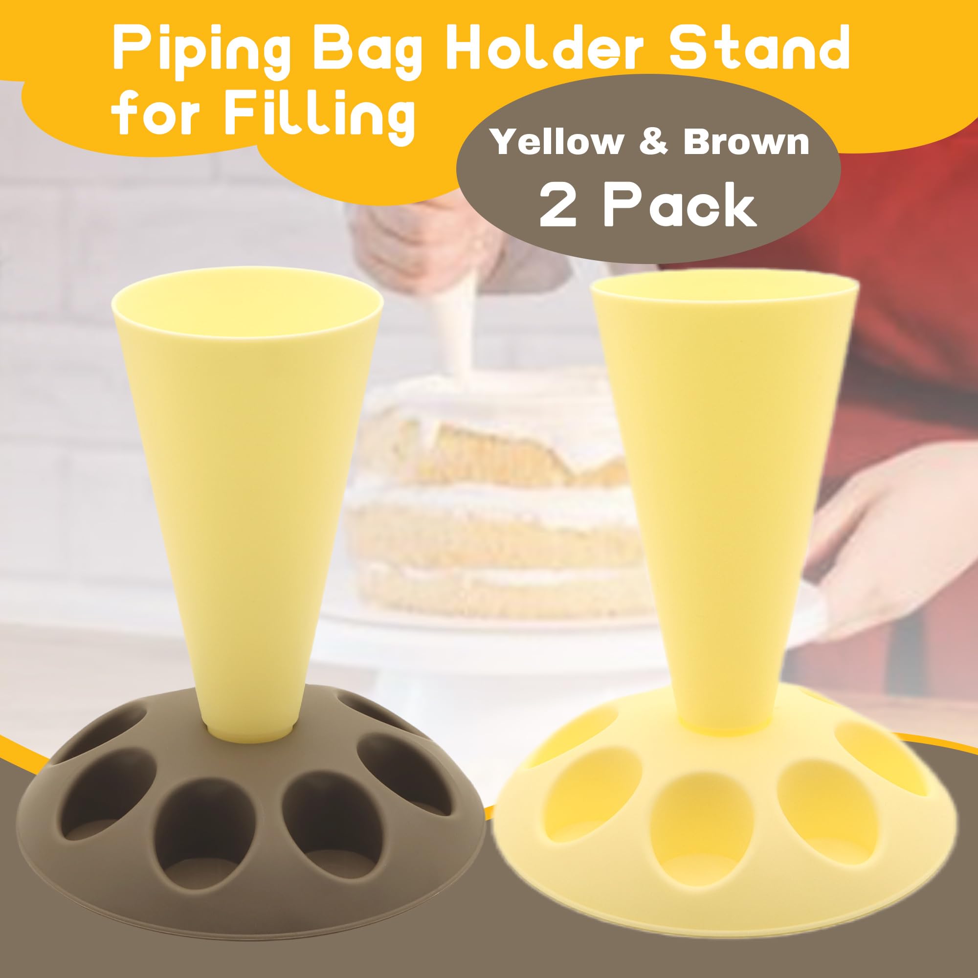 LUTQ complete baking set includes bags, nozzles, and couplers for versatile decorating
