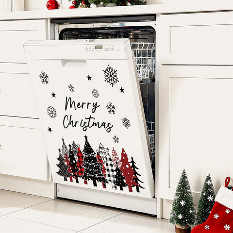 LUUFILx dishwasher magnets with snowflake motif for fridge decoration and seasonal cheer