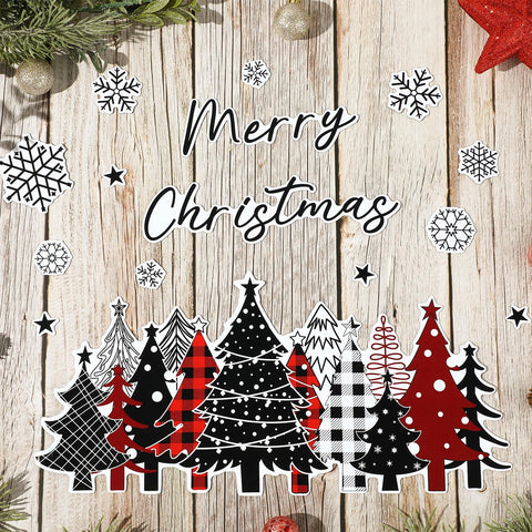 LUUFILx Christmas magnet decor is easy to apply and reuse