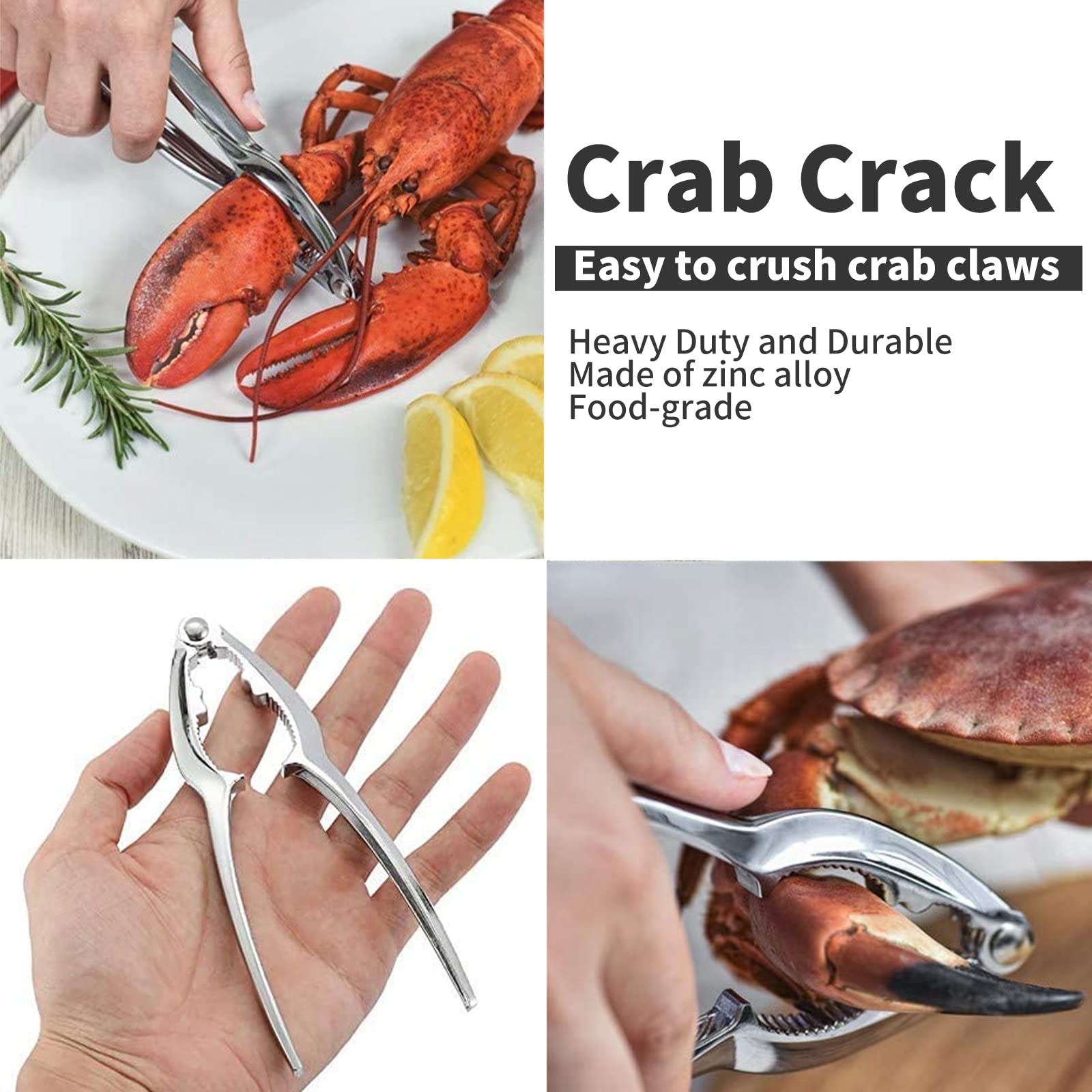 Luvan lobster shellers for easy shell removal.