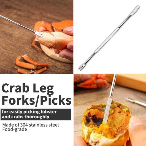 Luvan seafood scissors for clean cuts and back-vein removal.