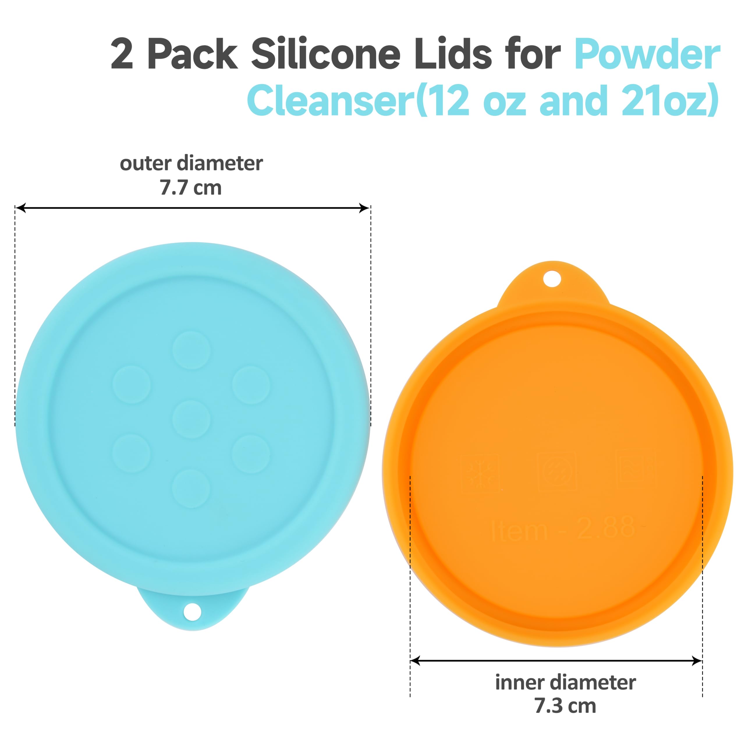 LUVCOSY moisture-resistance lid shields powder from humidity and clumping.