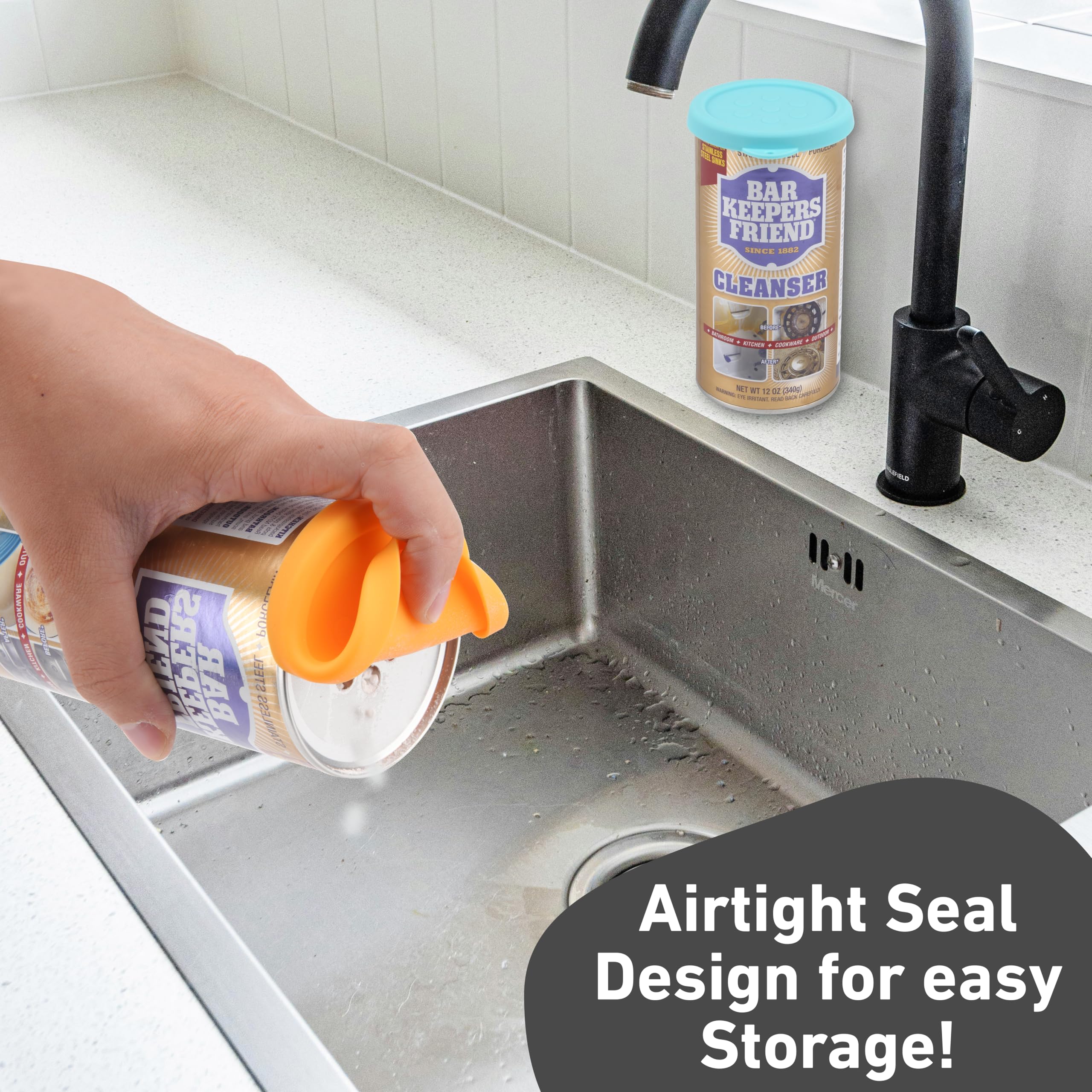 LUVCOSY soft, durable silicone lid maintains a reliable seal after use.