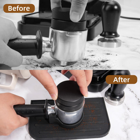 LUVCOSY tamping mat uses food-grade silicone and is dishwasher-safe