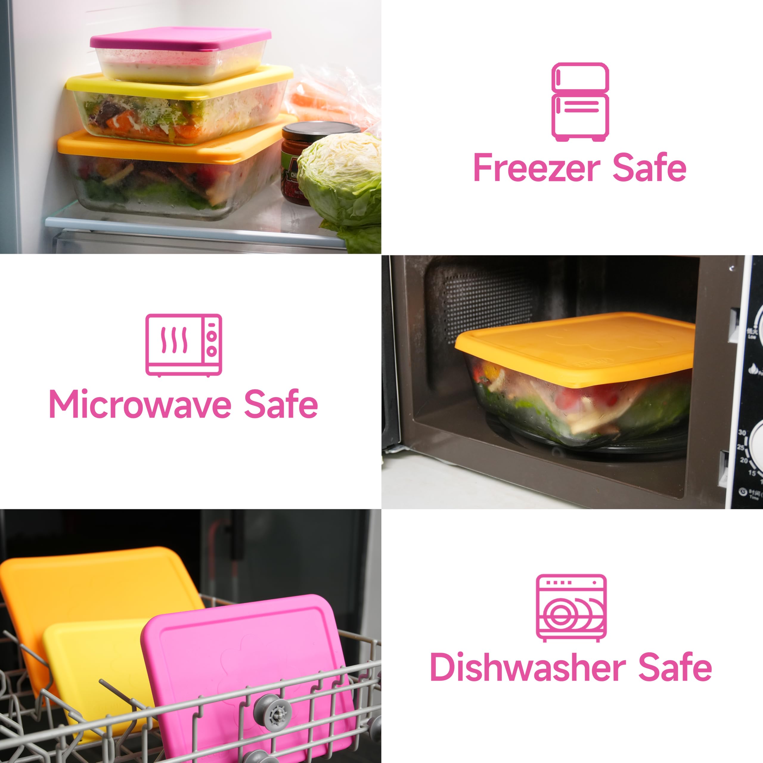 LUVCOSY tight-fit lids prevent leaks.