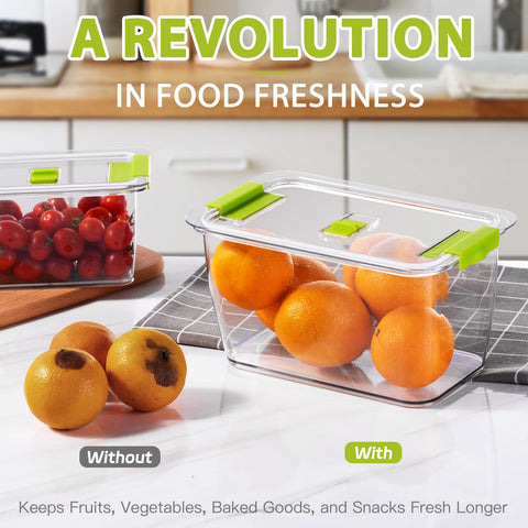 LUXEAR Fresh Container BPA-free material supports safe, reusable storage.