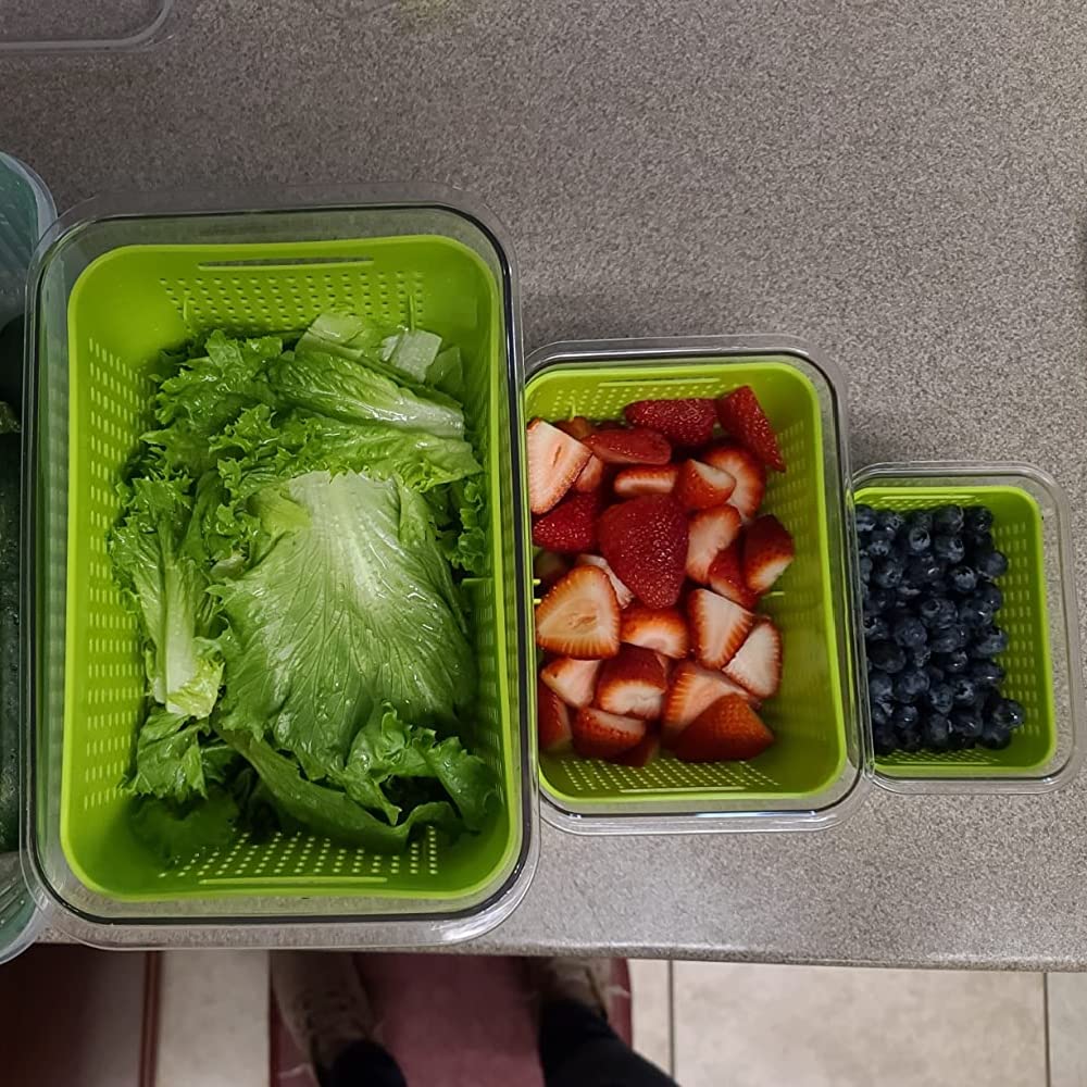LUXEAR Fresh Container picnic-portable set is great for outings.