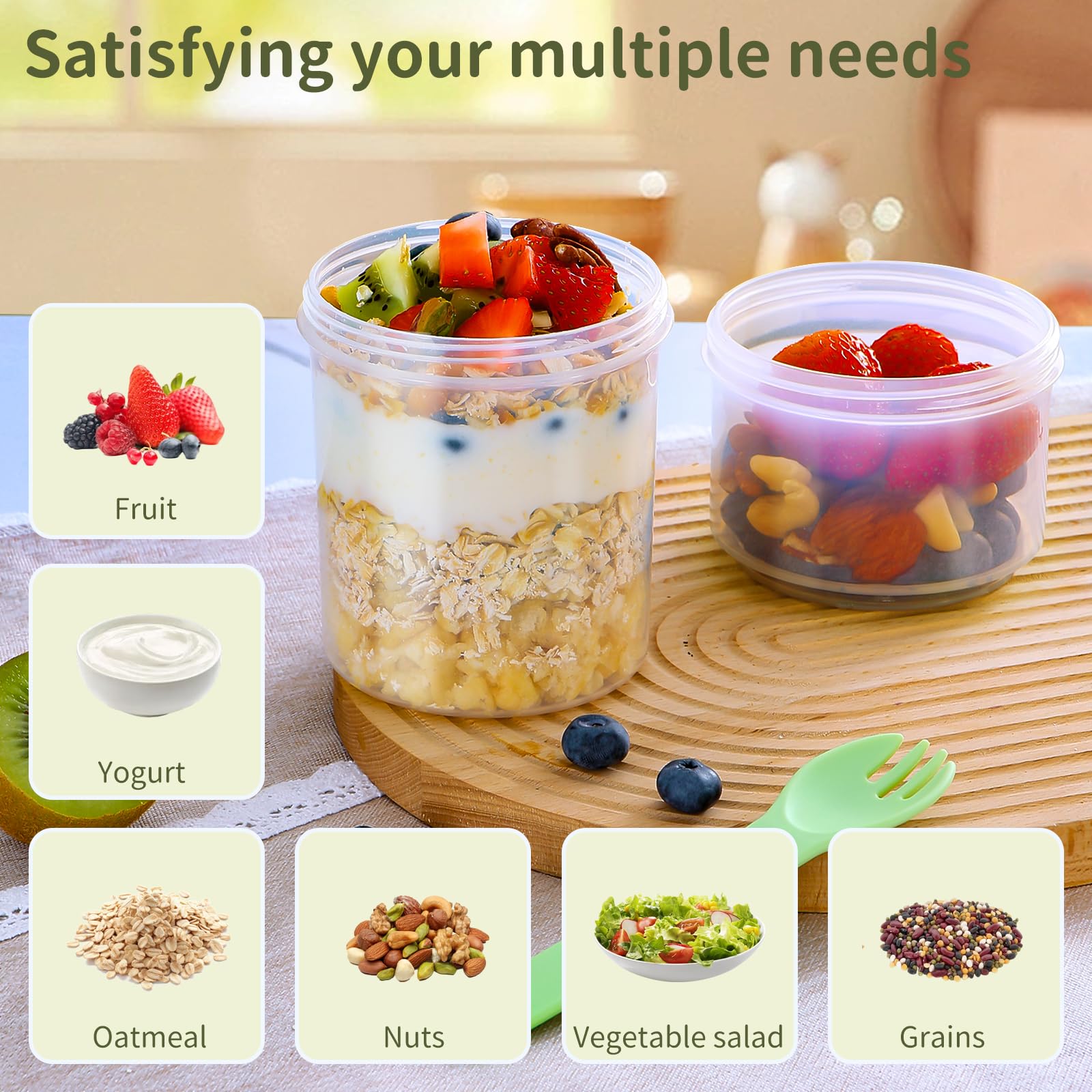LUXEAR fridge-to-microwave-safe container suitable for versatile meals.