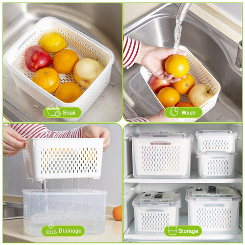 LUXEAR transparent fridge design makes contents easy to spot