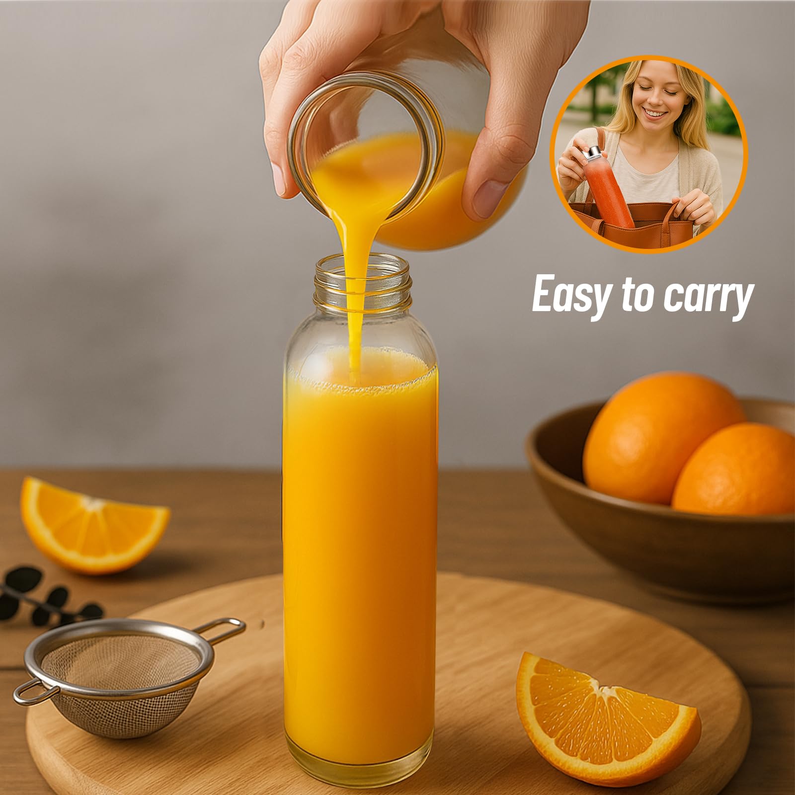 Luxfuel bottle lid with rubber O-ring for reliable sealed storage of drinks.