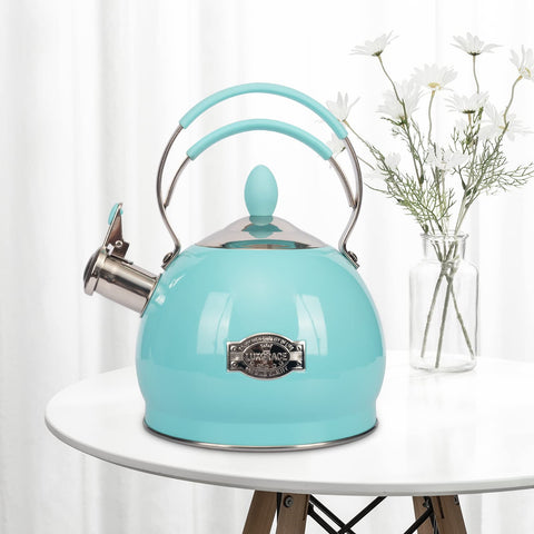 LuxGrace induction-compatible tea kettle demonstrates versatile cooking on induction stoves.