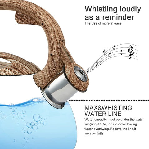 LuxGrace kettle with trigger handle for safe pouring